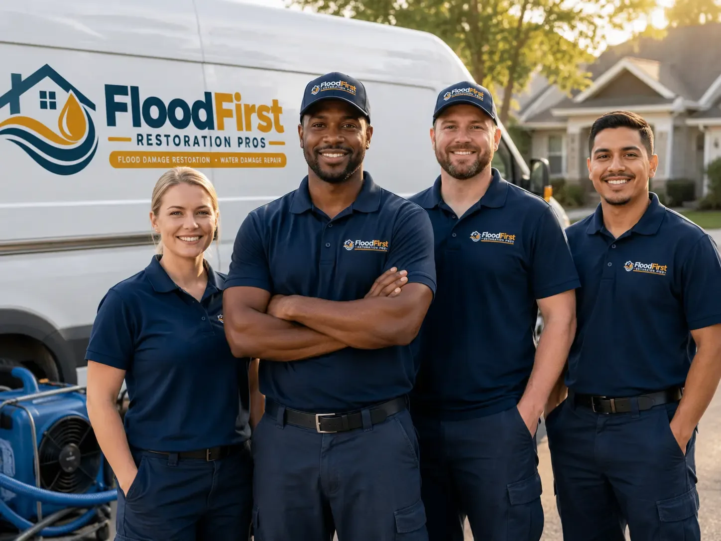 Flood Damage Restoration company in New Lothrop, MI